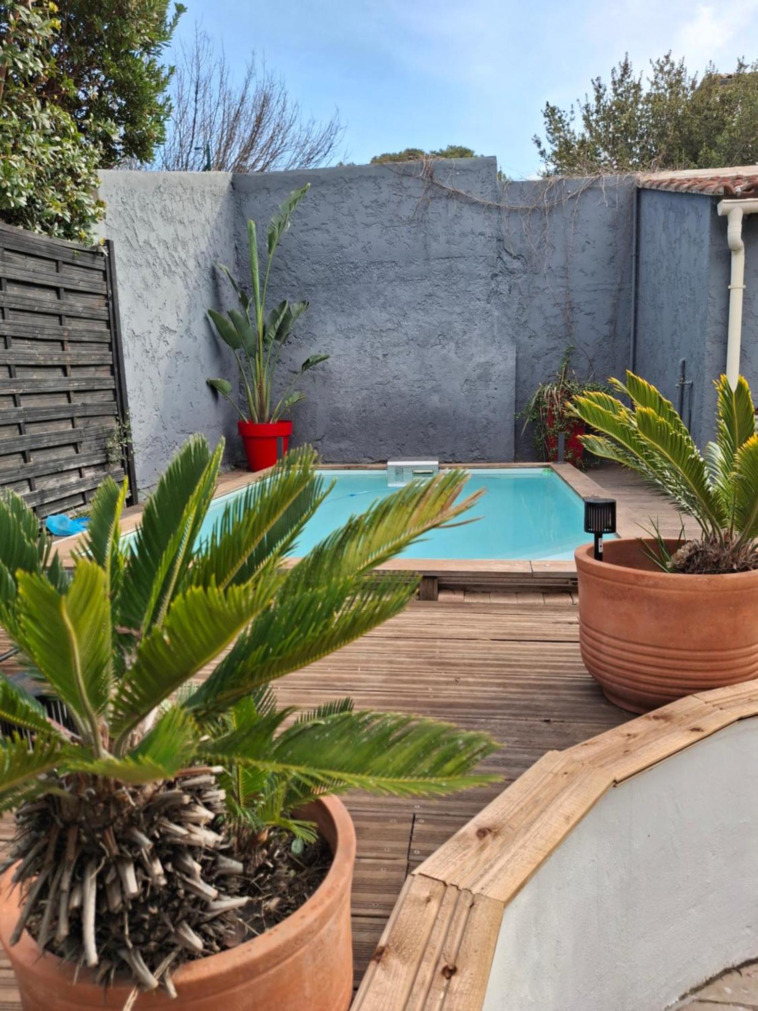 Maison Independante Avec Piscine Privative Pres De La Mer La Garde  Dış mekan fotoğraf